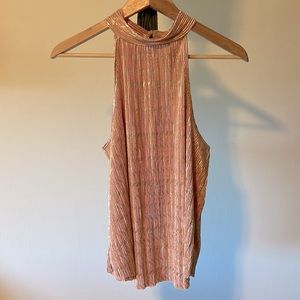 Anthropologie High Neck Top, NWT